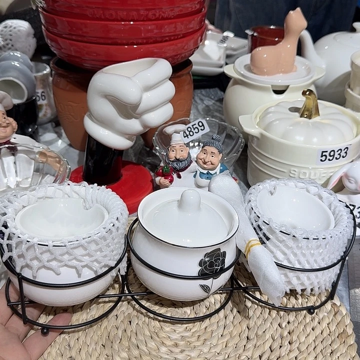 瓷片微瑕陶瓷满15包邮6138