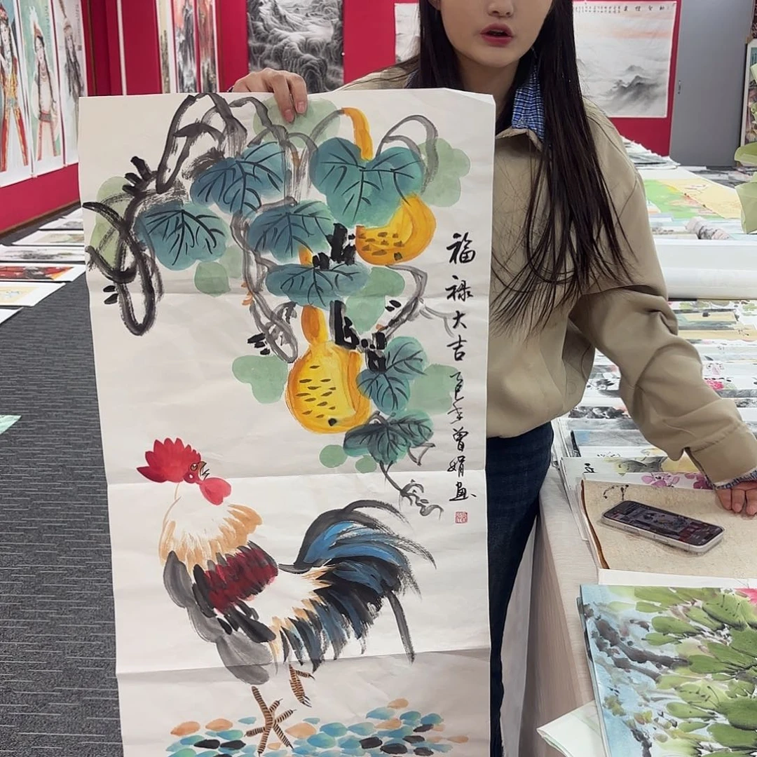 国画国画作品纯手绘