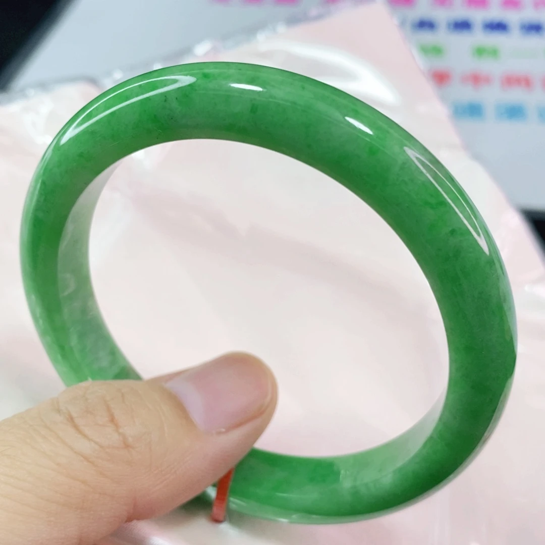 未镶嵌手镯翡翠55.6圈完整