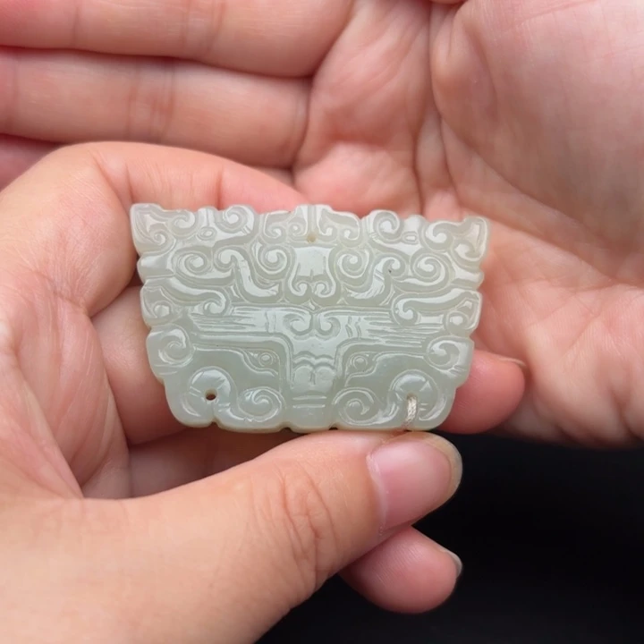 和田玉未镶嵌挂件?****?