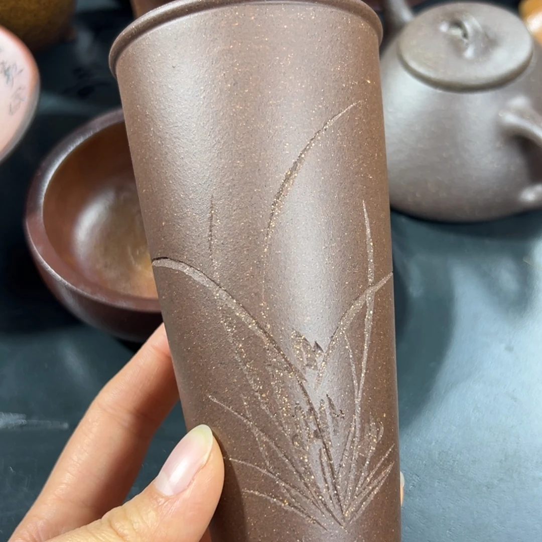 茶杯紫砂微瑕不退不换