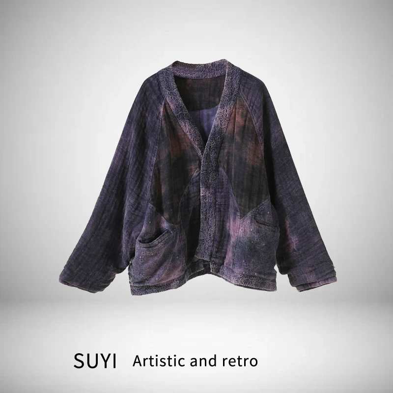 【SUYI原创高定】重工扎染棉衣