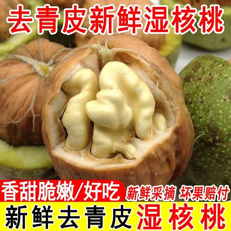 鲜核桃云南大理老树老品种核桃味美果香头茬核桃吃的就是新鲜核桃