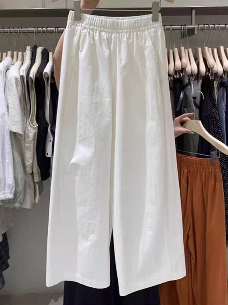 091 女士新款夏季松紧薄款休闲裤 F158 三楼