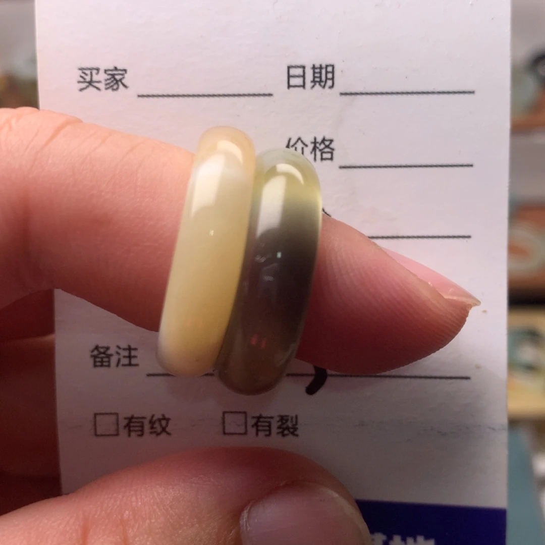 玉***蛇纹石玉未镶嵌戒指内径18