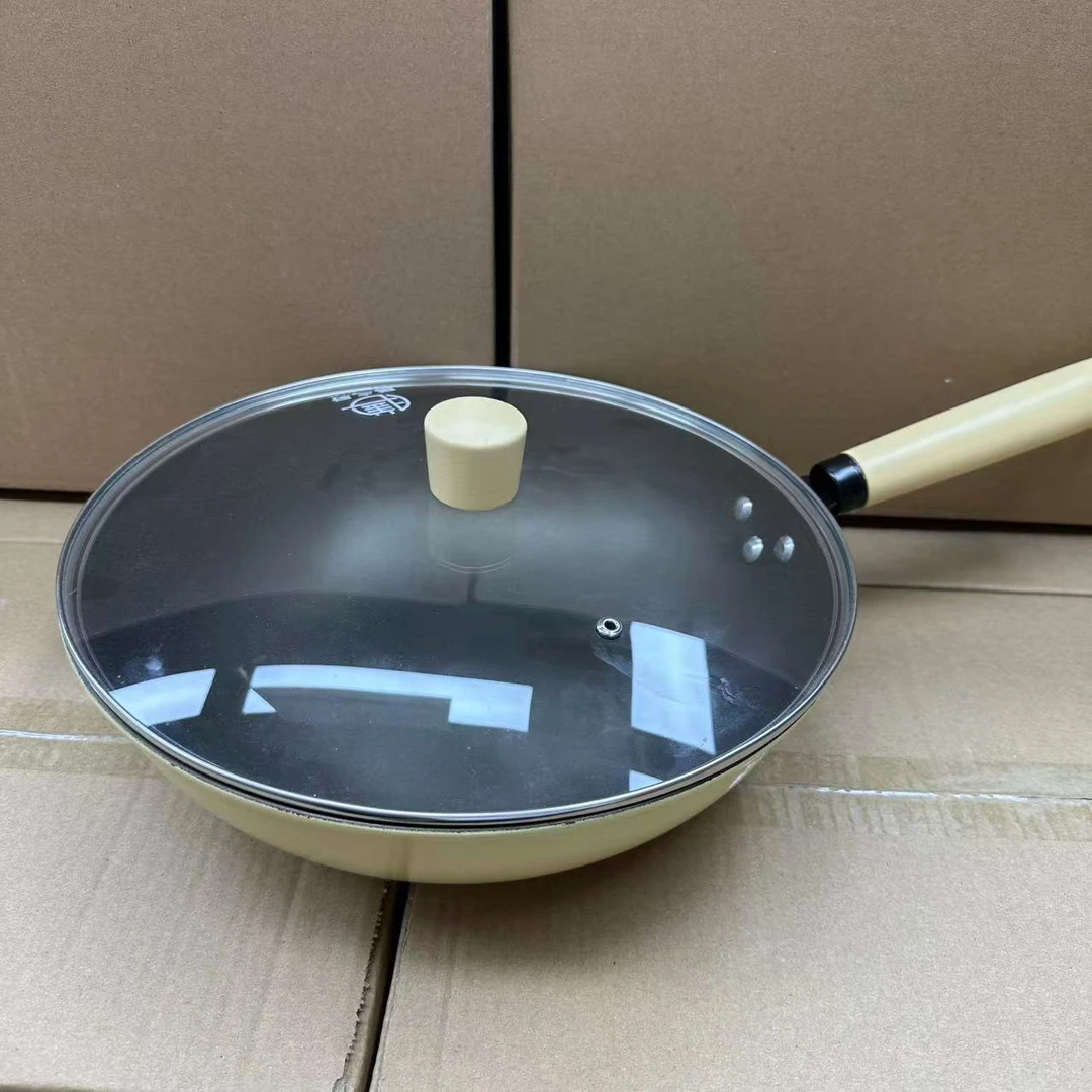钛不粘锅轻油少油健康防爆盖不挑灶具