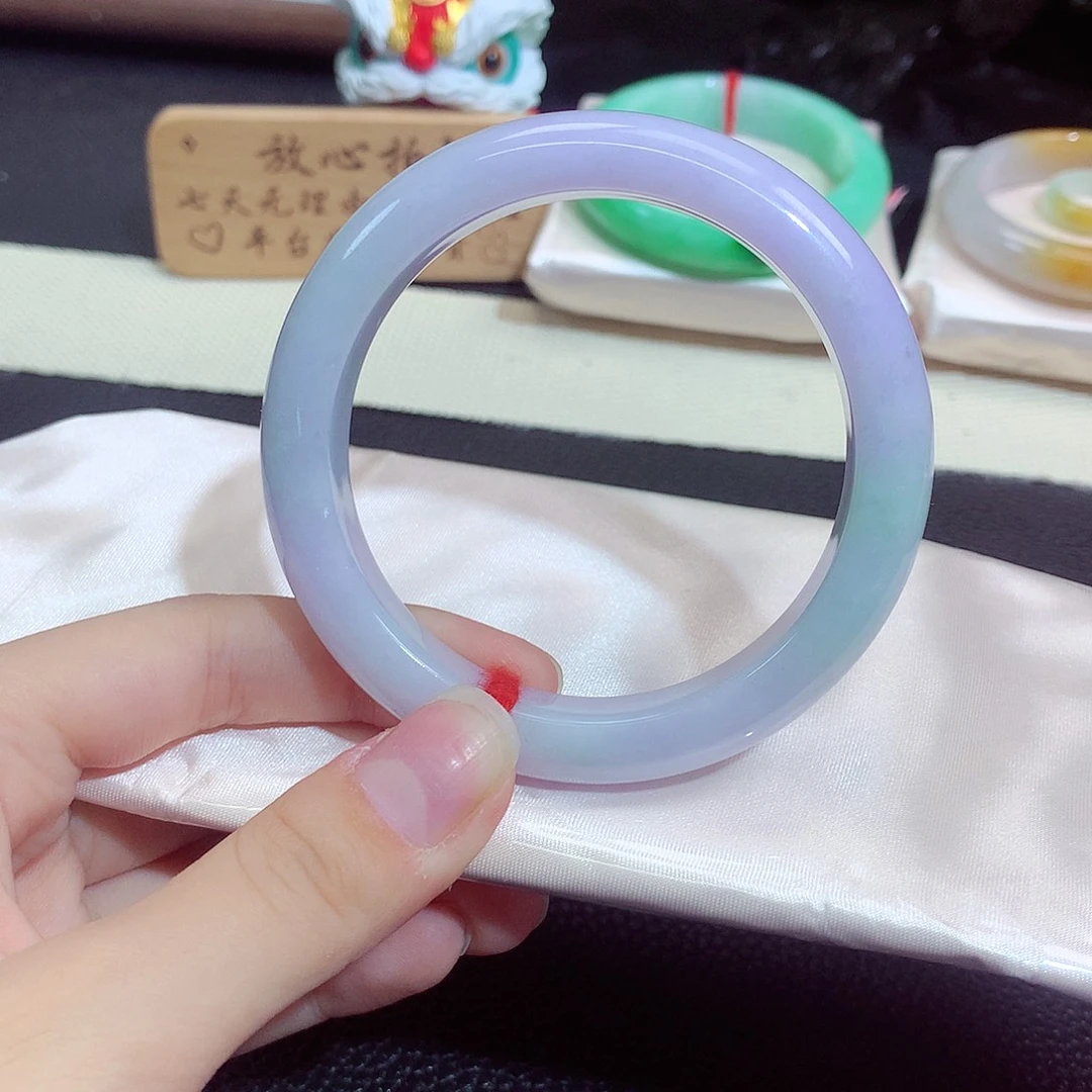 翡翠未镶嵌手镯1256