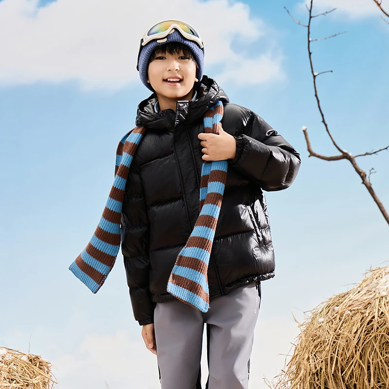 TOREAD/探路者儿童新款加厚短款防寒服保暖羽绒服QADDBN95679