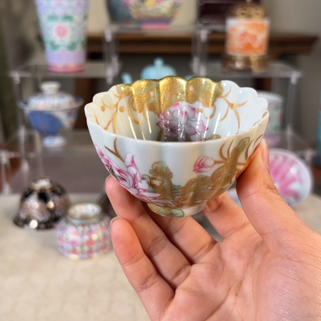 纯手工手绘 高端茶器