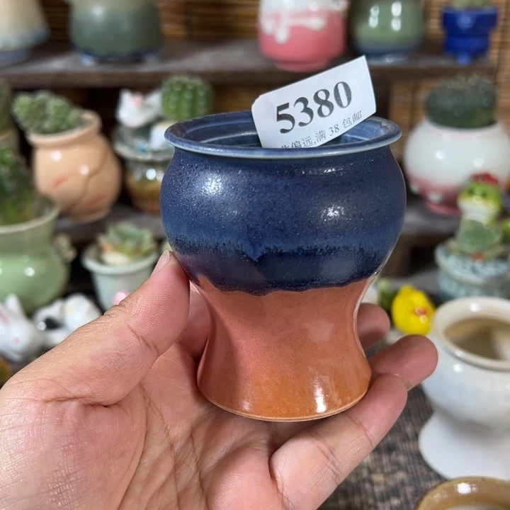口5 手工花盆满30包邮