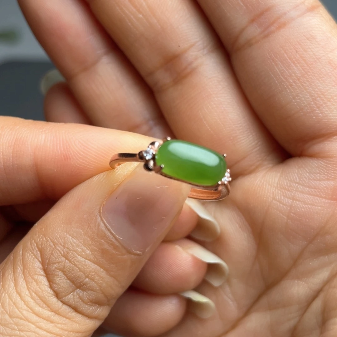 重***！和田玉银S925镶嵌颈饰