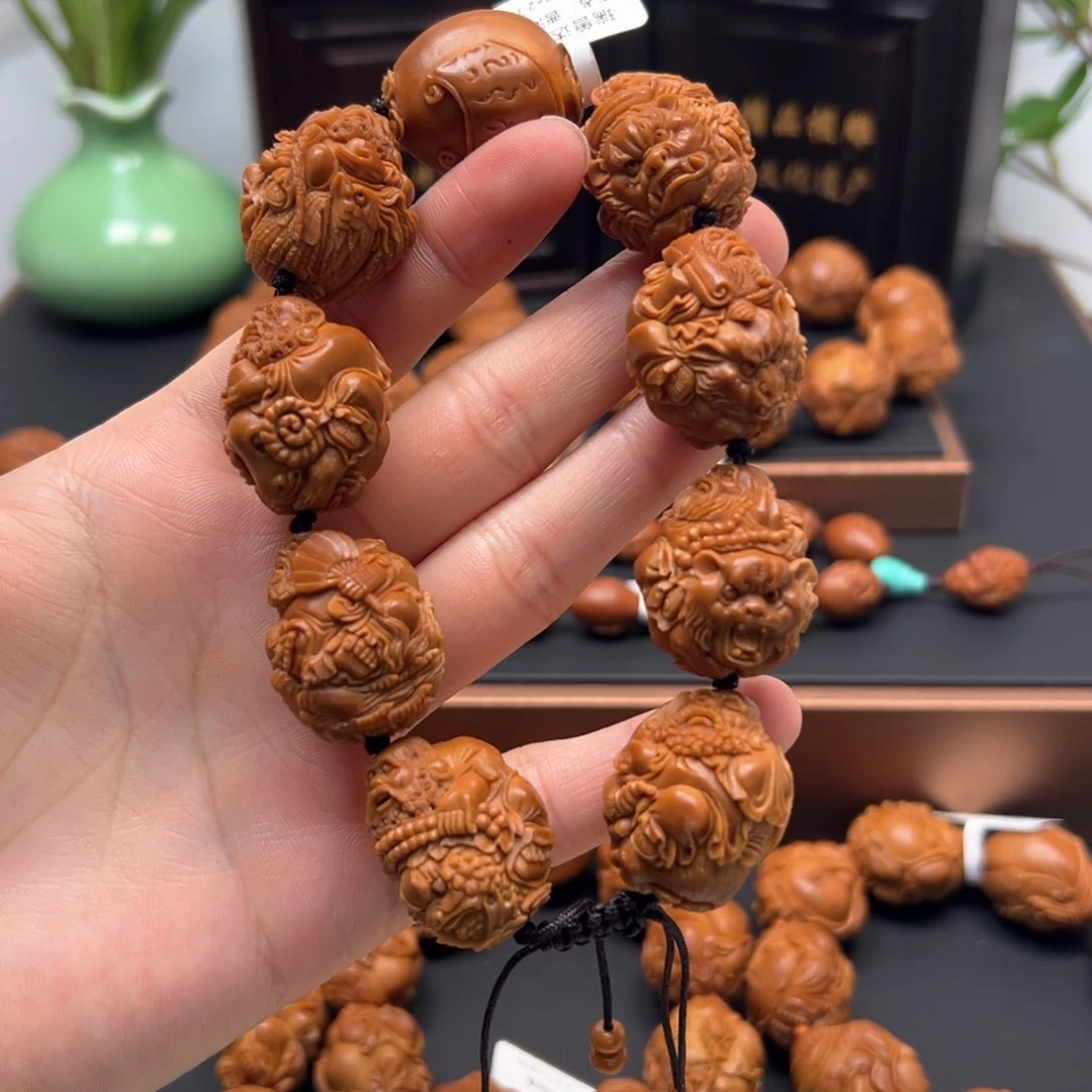橄榄核手串/手链瑞兽达摩