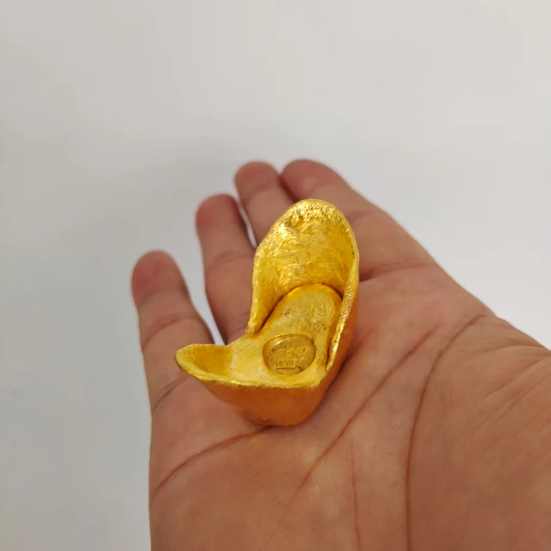 合金耳饰 UANBAO   TUYANCHANG炉内提纯元宝    首饰的原材料