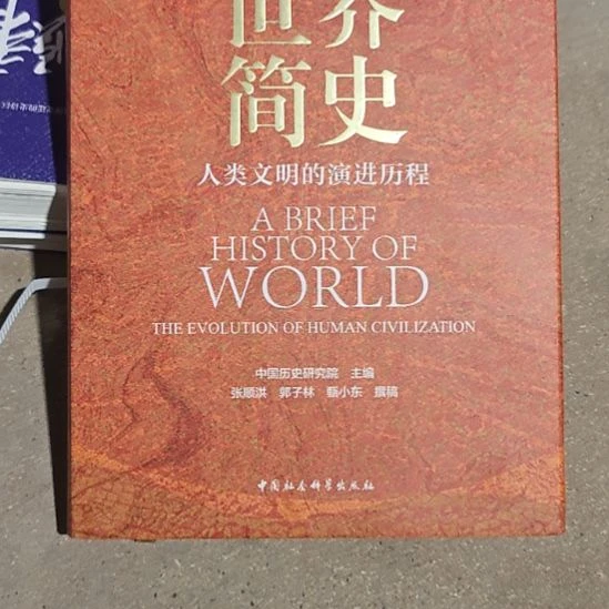 世界简史精装塑封全新库存书