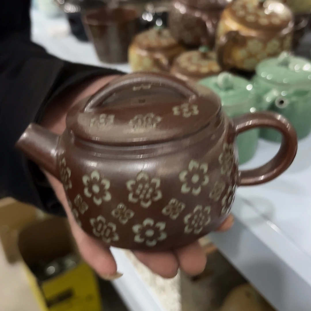 龙泉云间青瓷小米茶器