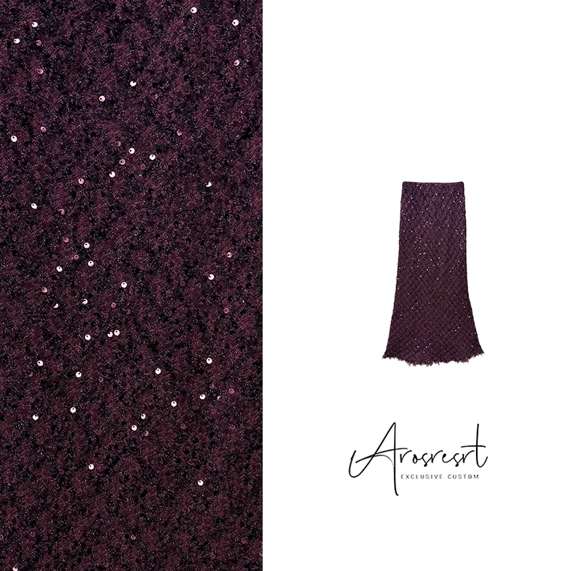 【夜曲】2025冬季新款高级端庄气质优雅通勤裙子