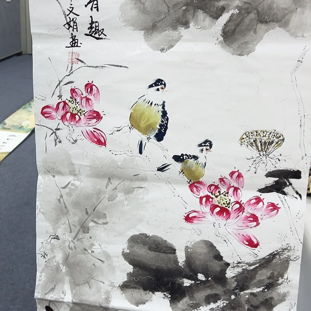 国画事事顺心如意万事如意