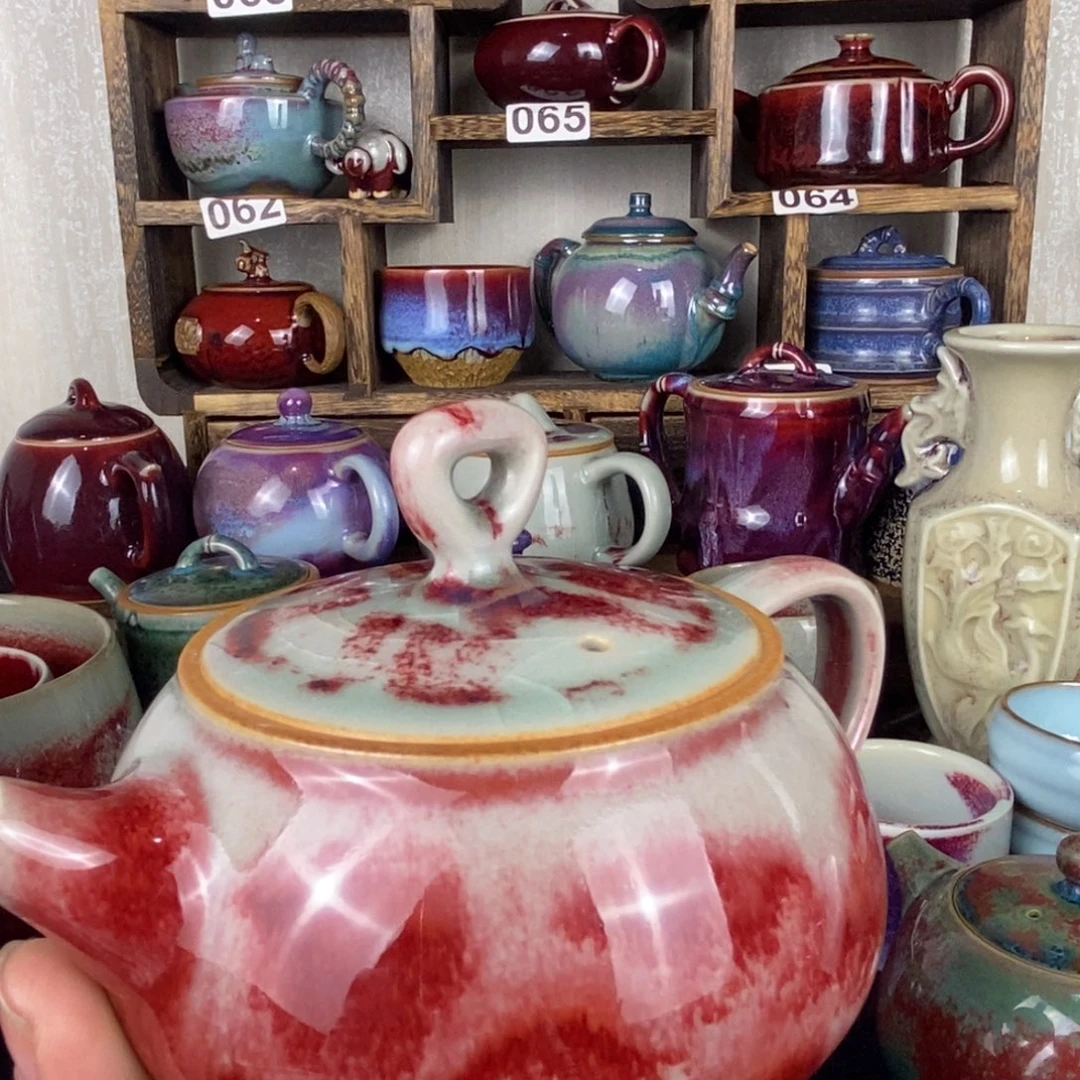 理***想中国神后钧瓷茶具