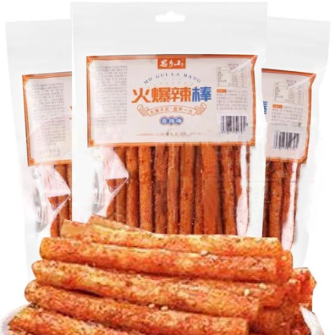 思乡山 香辣味火爆辣棒 125g/袋解馋零食