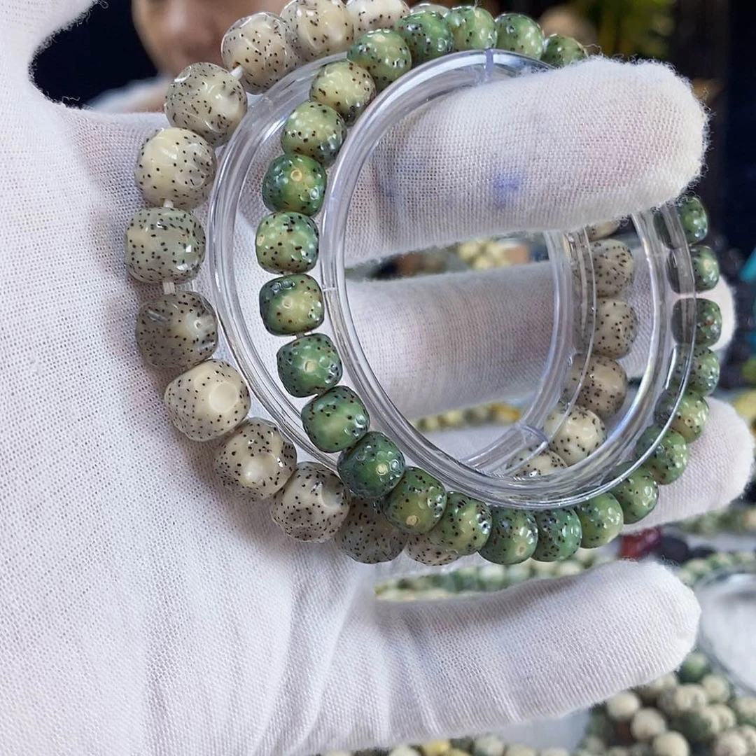 会***鱼星月菩提吊坠星月菩提雕刻艺术