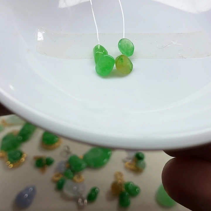 翡翠未镶嵌手链天然缅甸翡翠A货