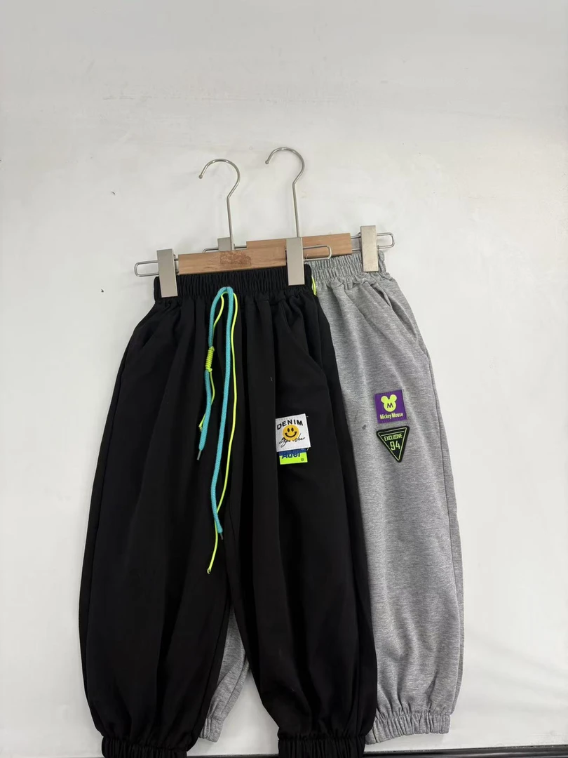 Z167-儿童字母卫裤（花型混发）