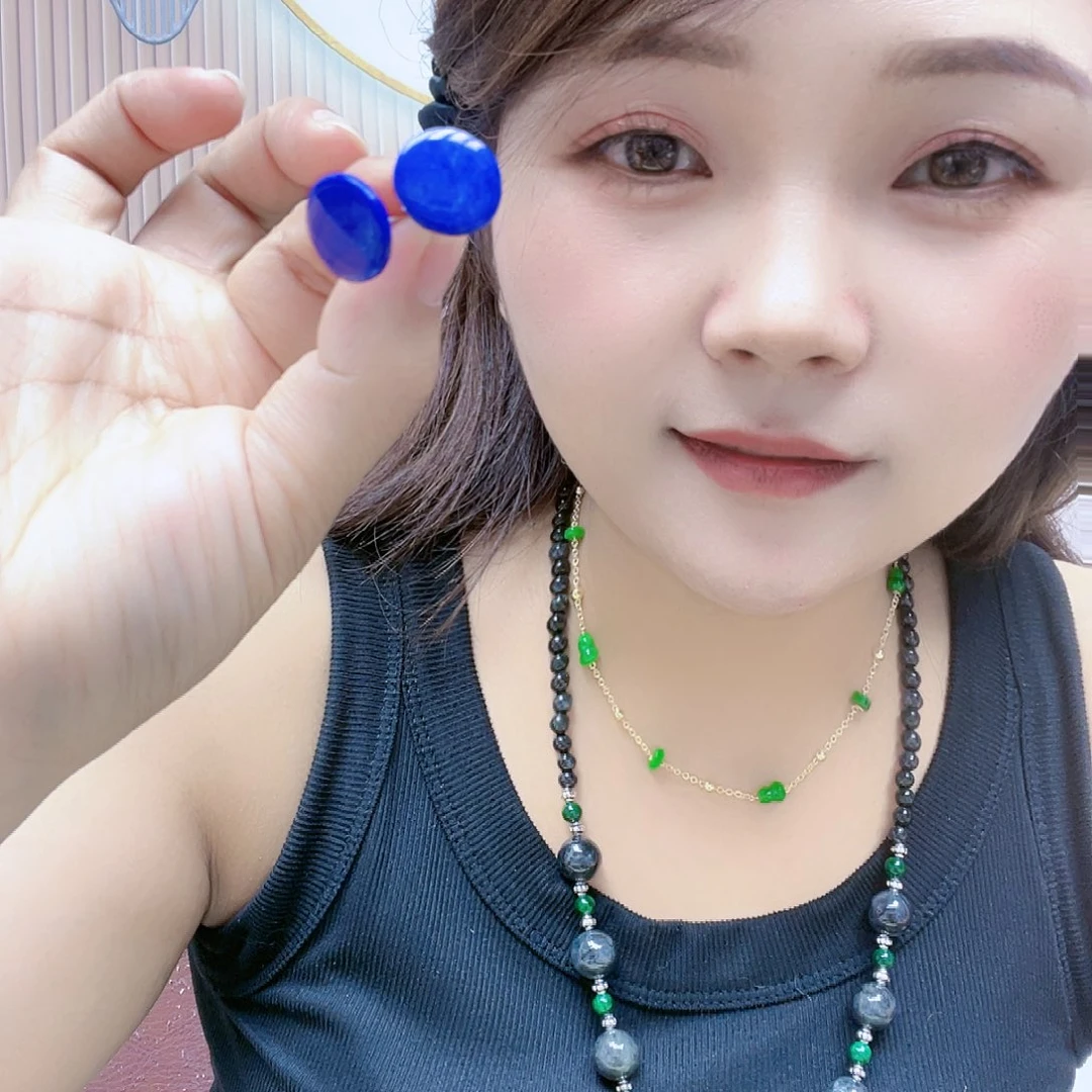 【闪购商品】青金石合金耳饰