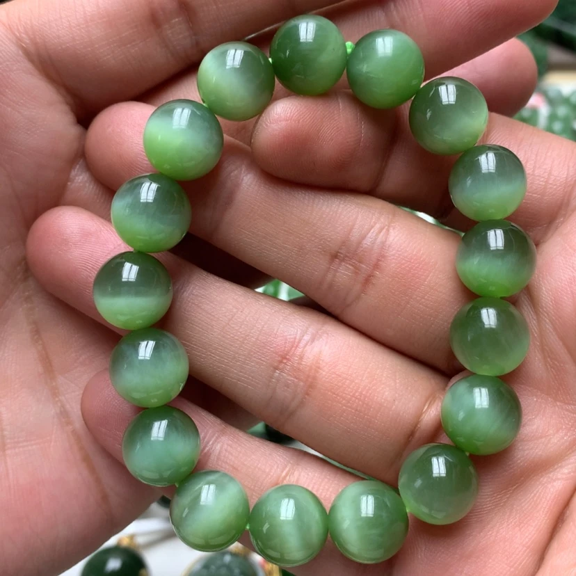 【闪购商品】手串未镶嵌和田玉（碧玉）