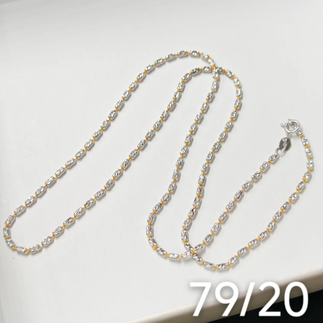 链子925银 S925银链子20寸精致简约日常百搭79号