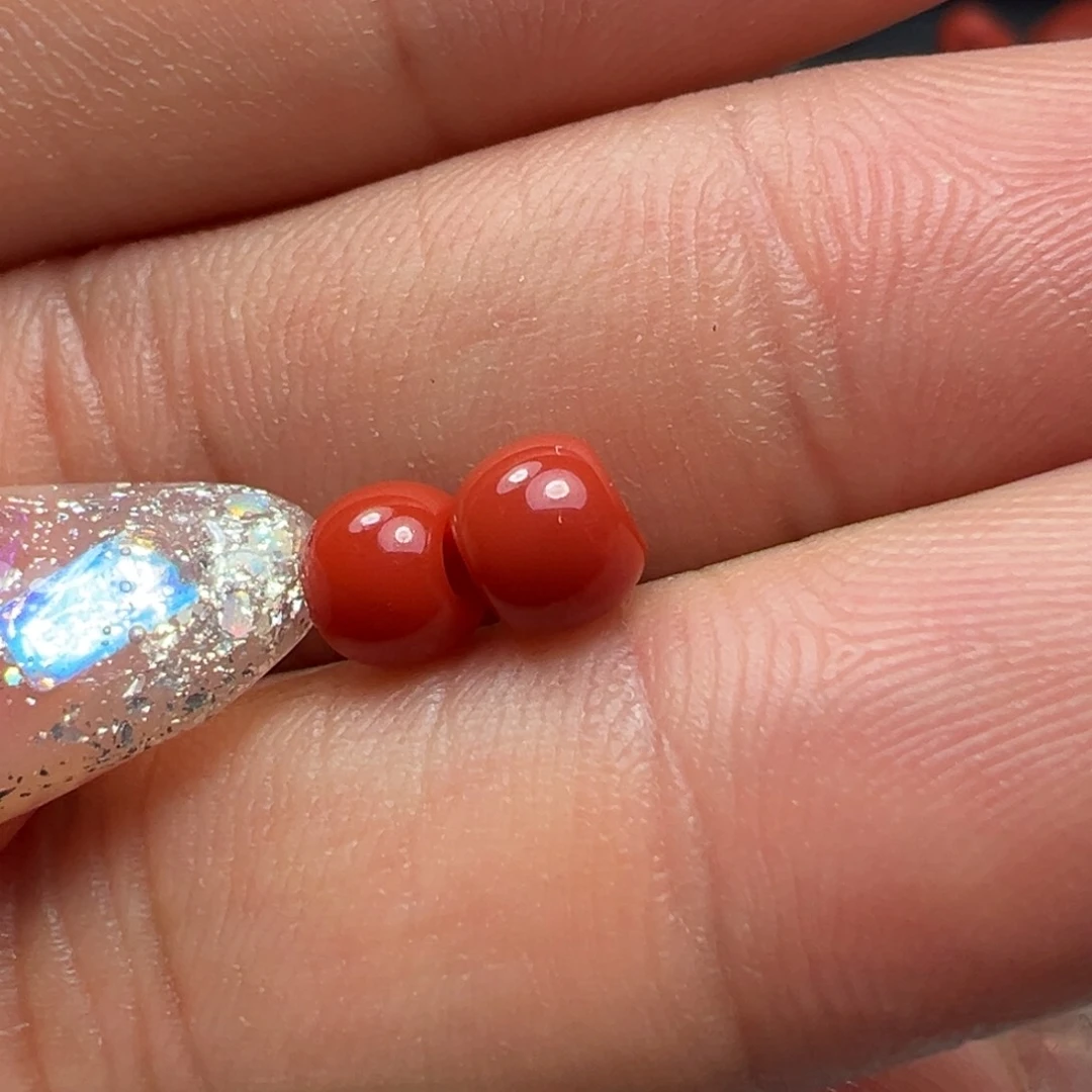 南红玛瑙珠子未镶嵌