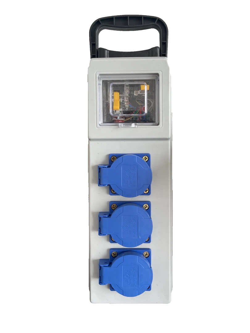 漏保开关移动插座适用工地防尘保护小型配电箱