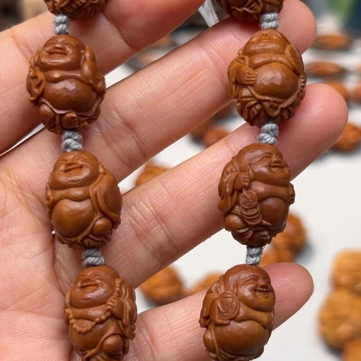 橄榄核手串/手链八宝弥勒