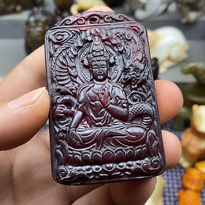 未镶嵌蛇纹石玉颈饰