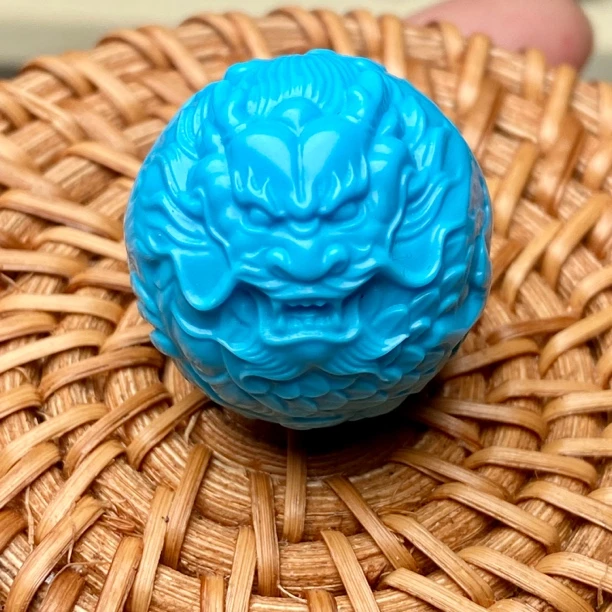 高瓷天空蓝【龙珠】10-26mm，金刚、猴头、星月菩提配饰配珠