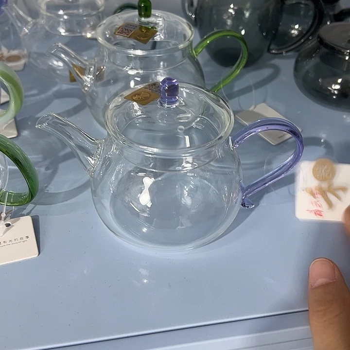风***扬玻璃手工艺品禾器茶器现货现发