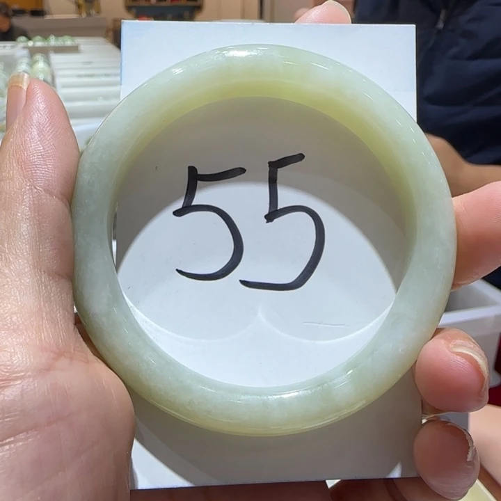 和田玉未镶嵌手镯979