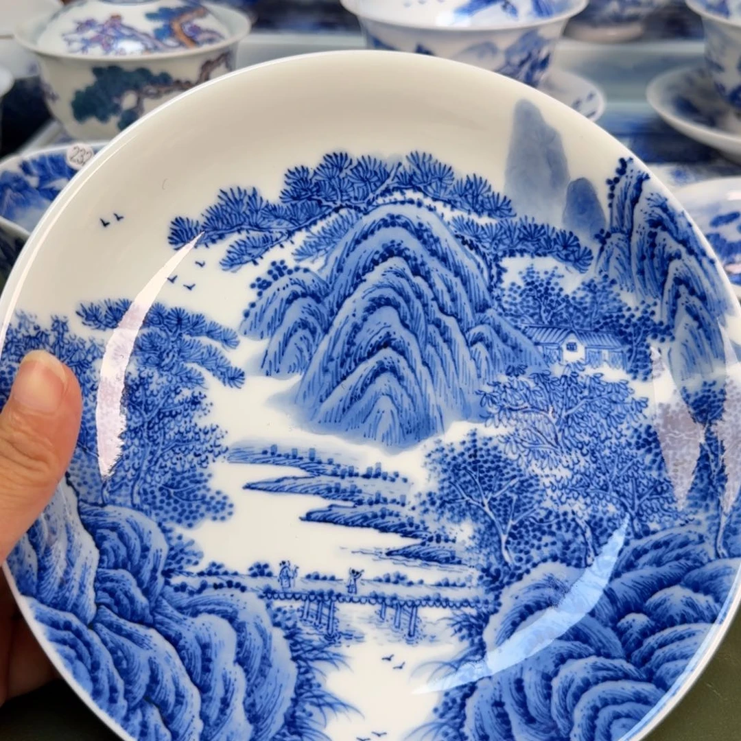 景德镇纯手绘茶具圆圆259