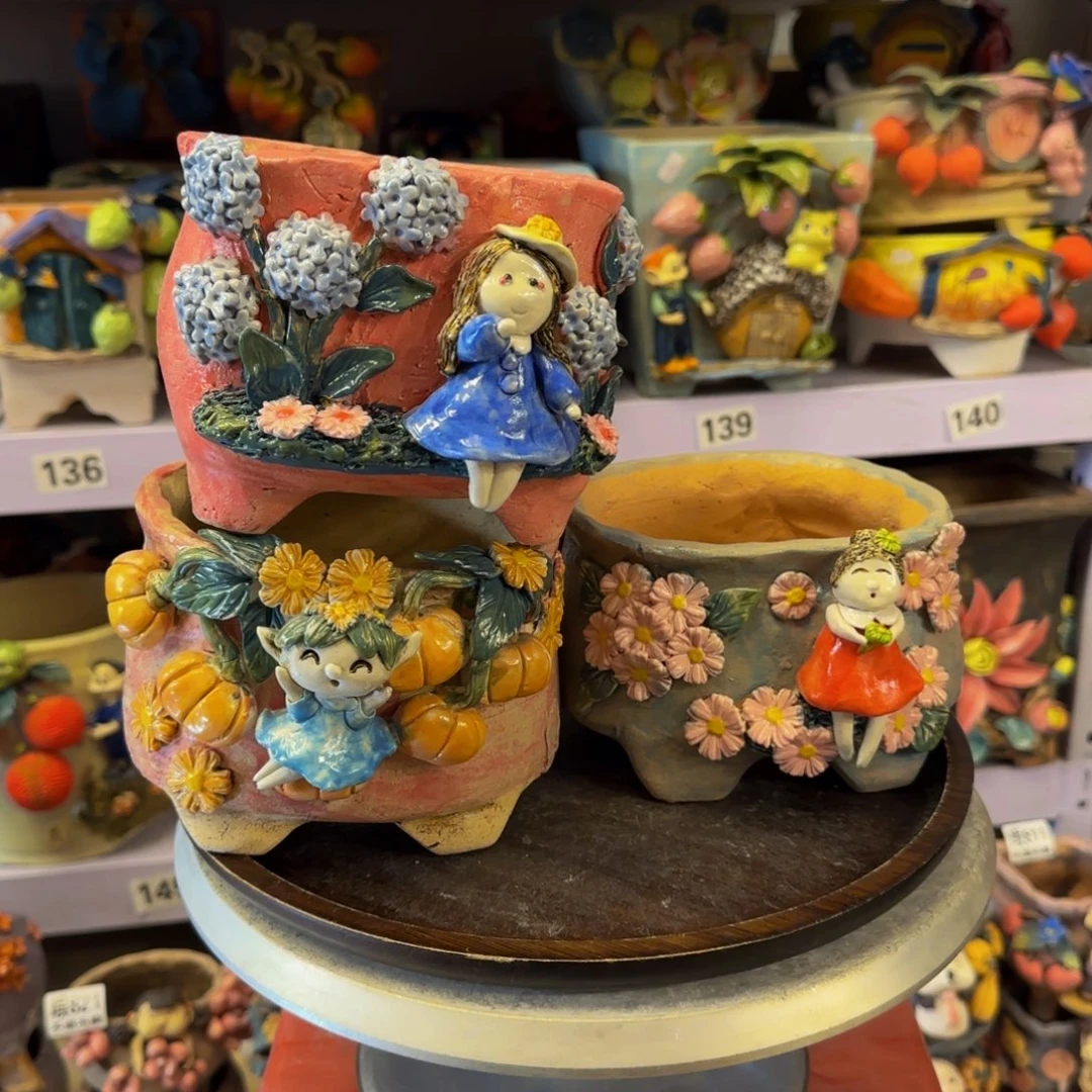 【闪购商品】小*嗝粗陶手捏