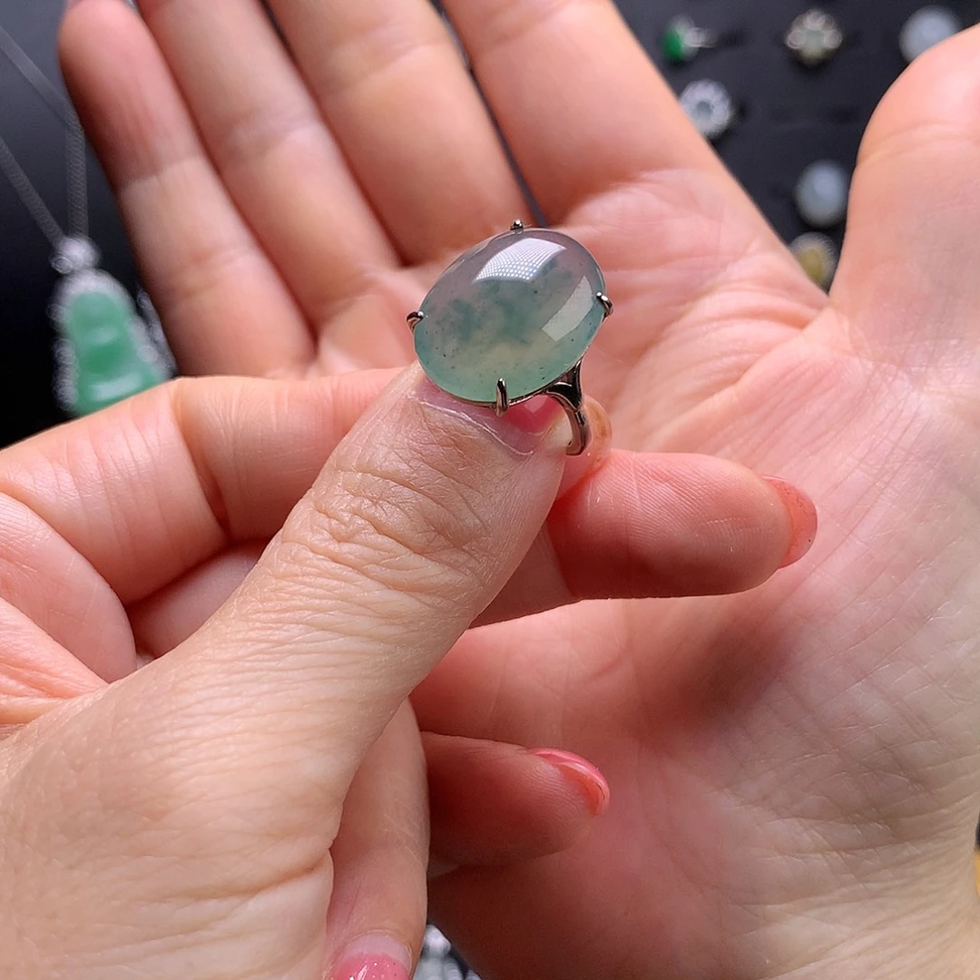 颈饰银S925镶嵌翡翠林*晴1111111