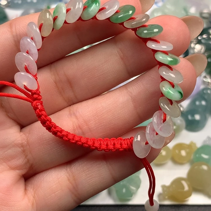 翡翠未镶嵌项圈翡翠