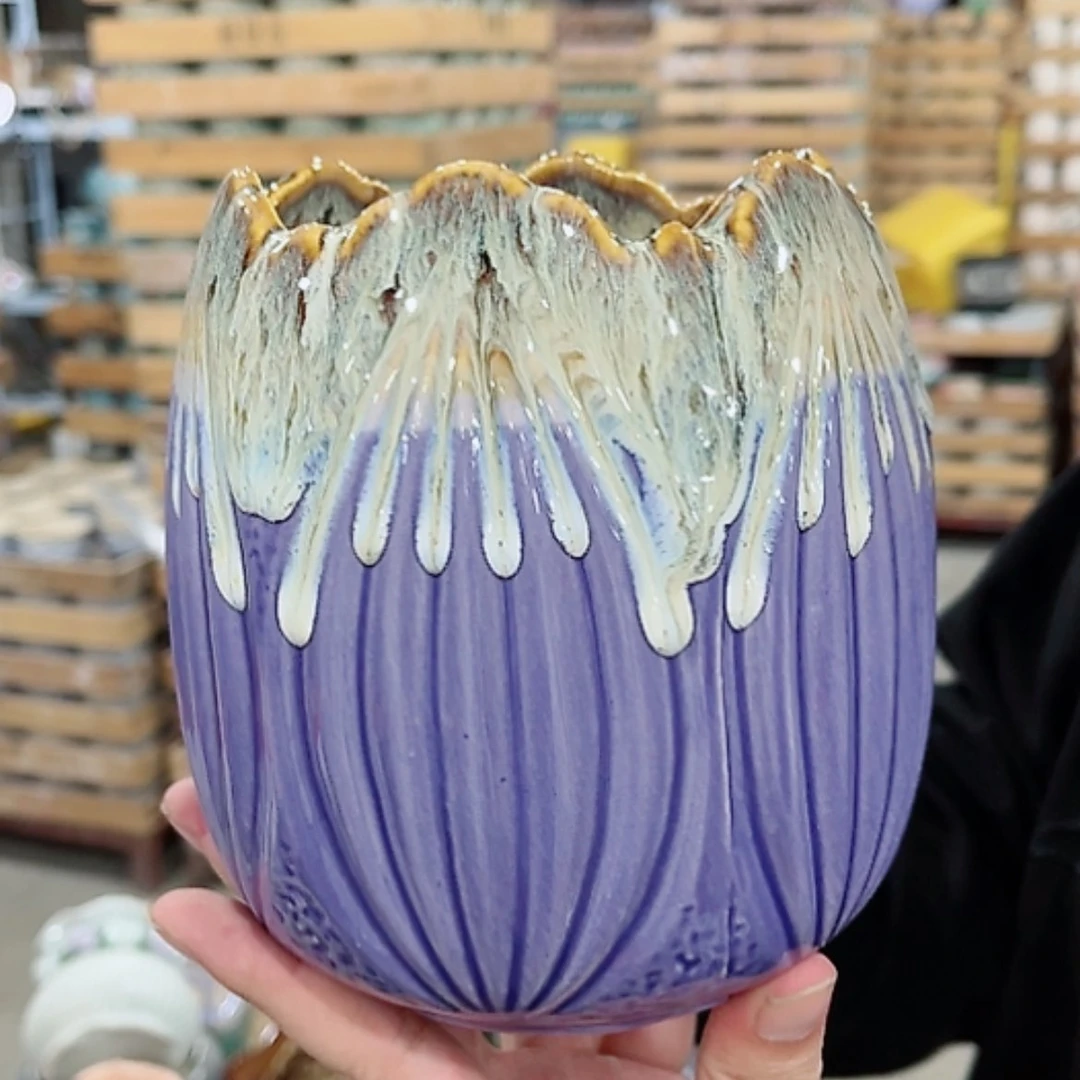 【闪购商品】陶瓷花盆