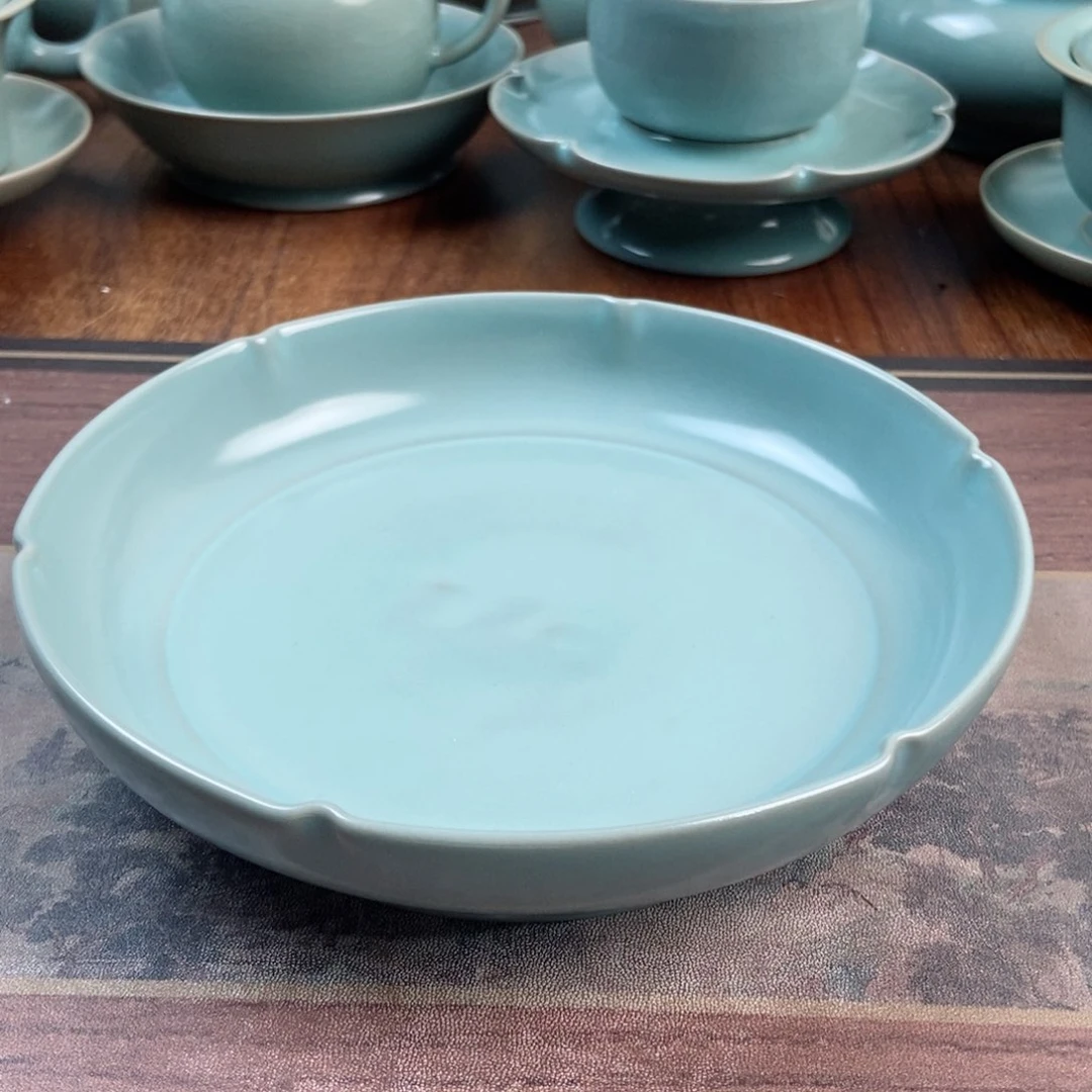 摆件原产地原矿汝瓷～茶器