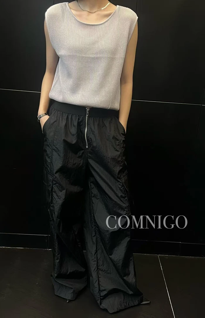 小木南#30862夏季福利高品质速干工装阔腿裤