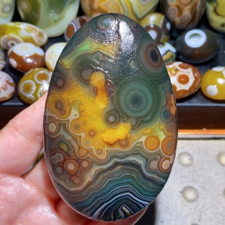 未镶嵌玛瑙/玉髓珠宝半成品8