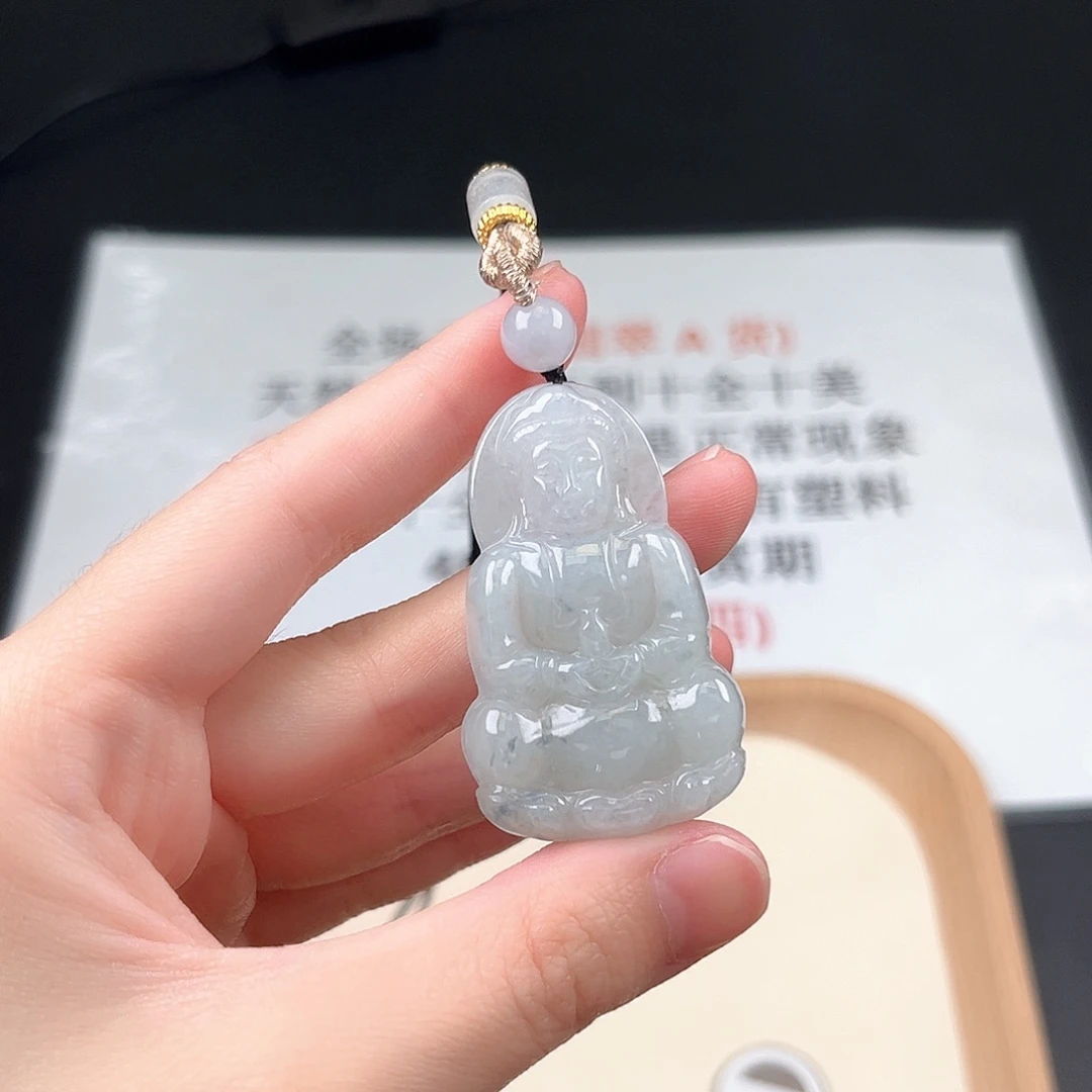 翡翠未镶嵌颈饰y5c016