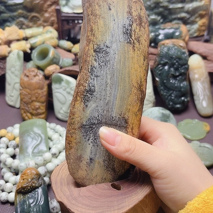 岫岩河磨玉（透闪石质玉）未镶嵌挂件