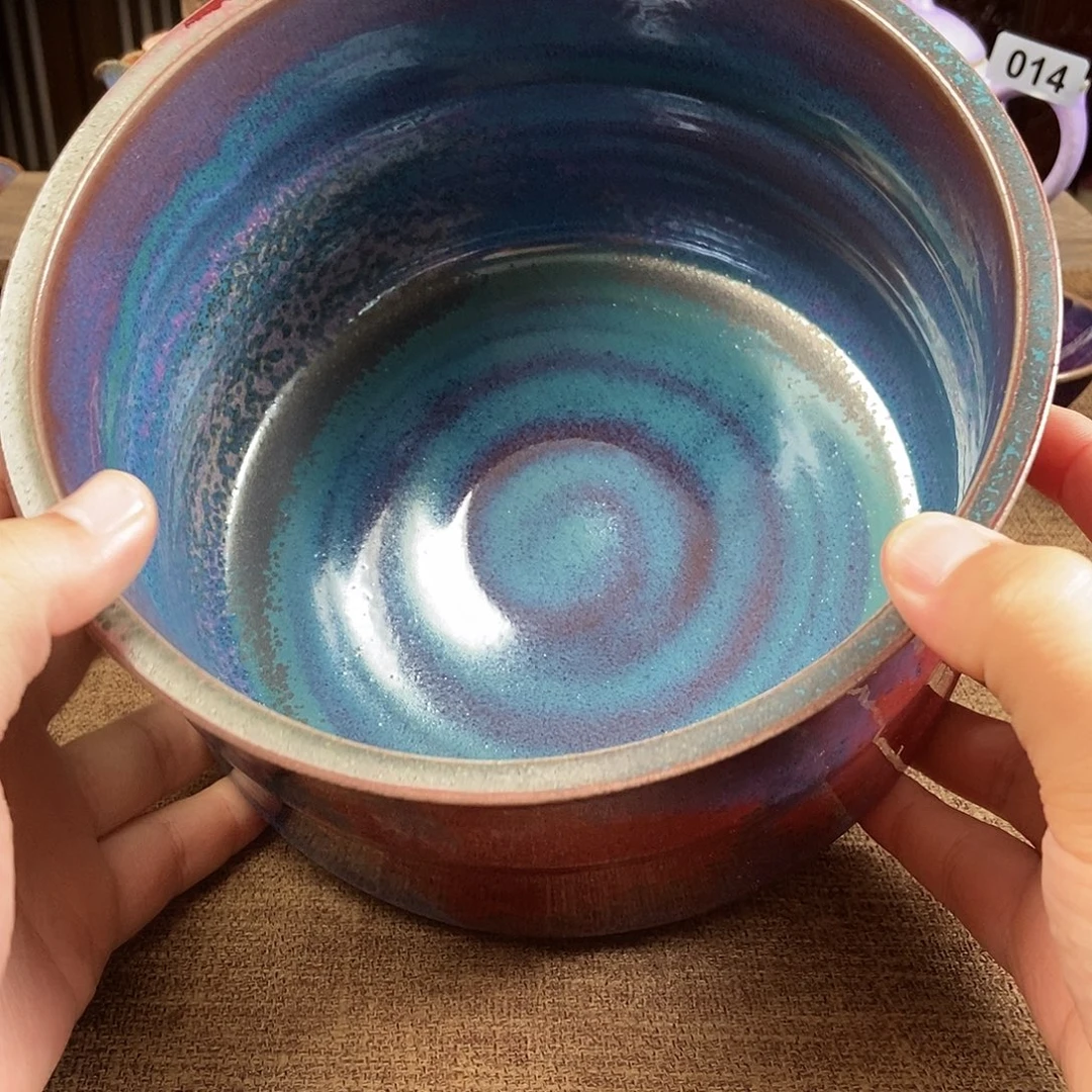 瓷片钧瓷茶壶茶具