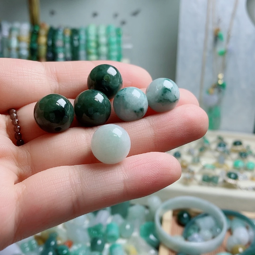 翡翠未镶嵌颈饰15一手卡12