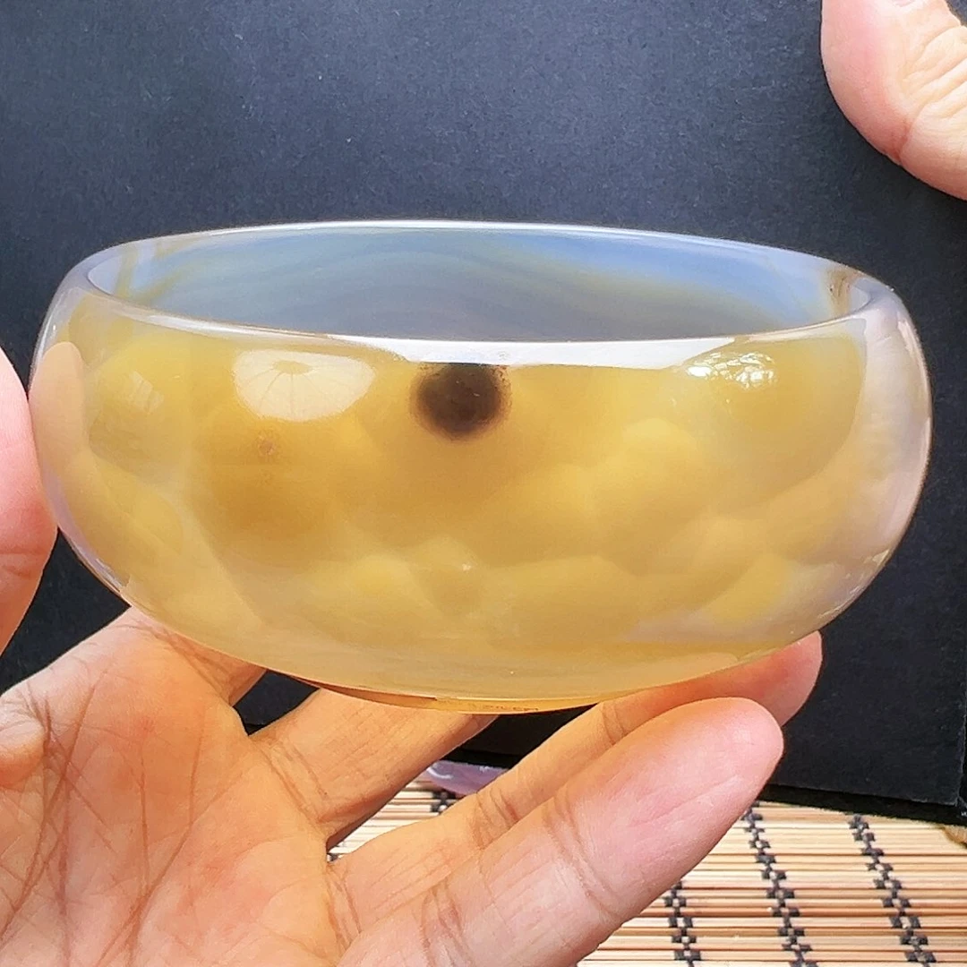 未镶嵌玛瑙/玉髓珠宝半成品