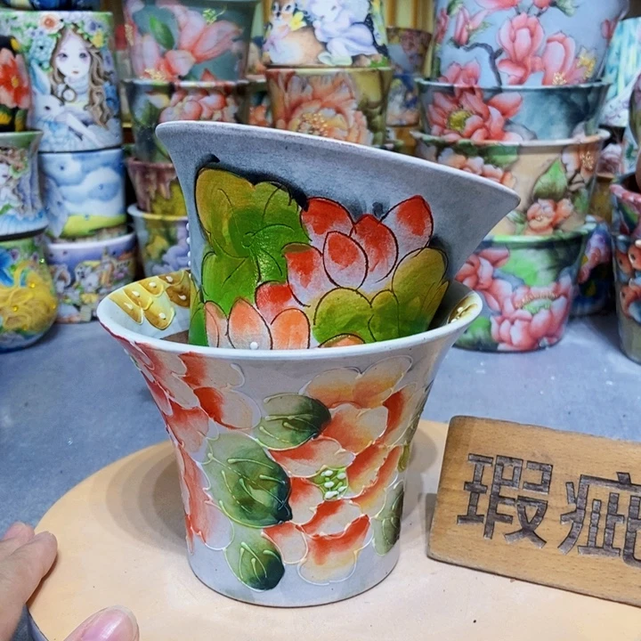 景德镇艺术手绘作品